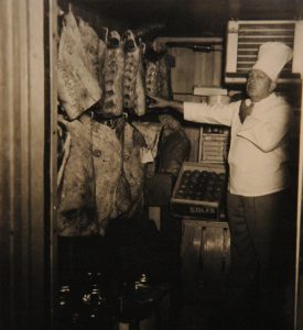 Buell Warren, former Stockyards chef, circa 1954